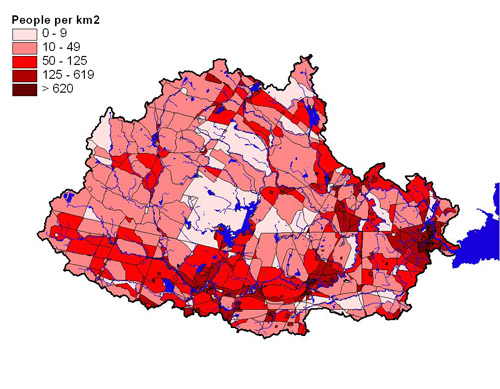 LRHO Population Density